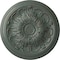 Ekena Millwork Damon Ceiling Medallion (Fits Canopies up to 3 3/8"), 20"OD x 1 1/2"P, Cloud Burst Crackle CM20DACBC - alternate 1